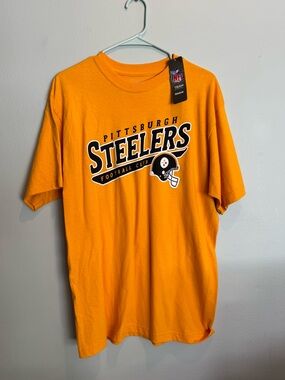 Reebok Yellow Pittsburgh Steelers Graphic Tee